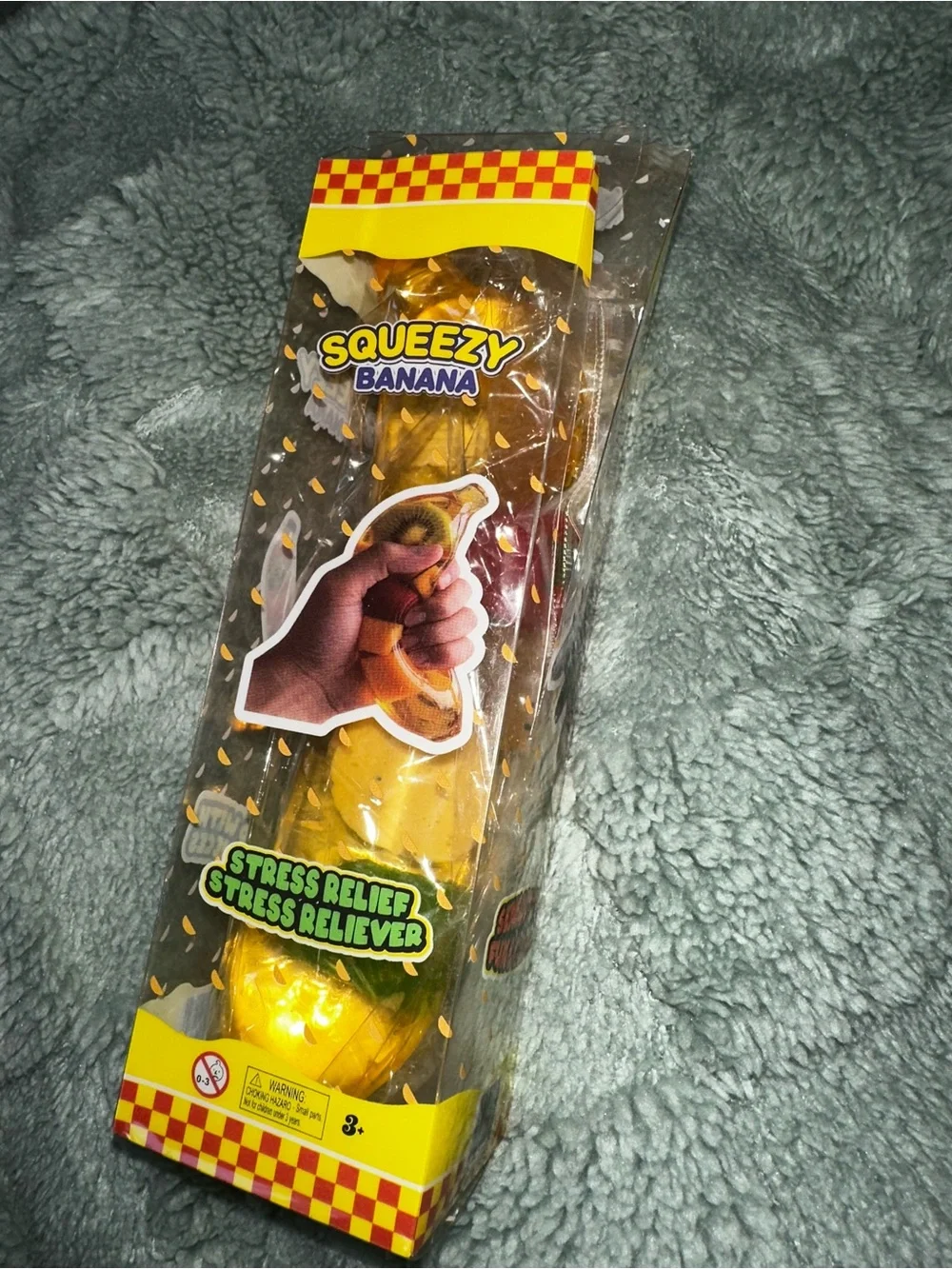 Sugar banana Stress Relief Toy - Yellow